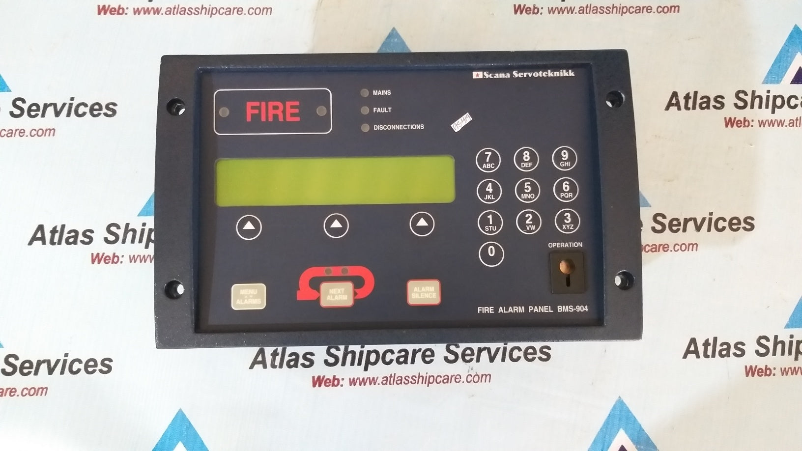 Scana Servoteknikk BMS-904 mini E4 Fire Alarm Panel